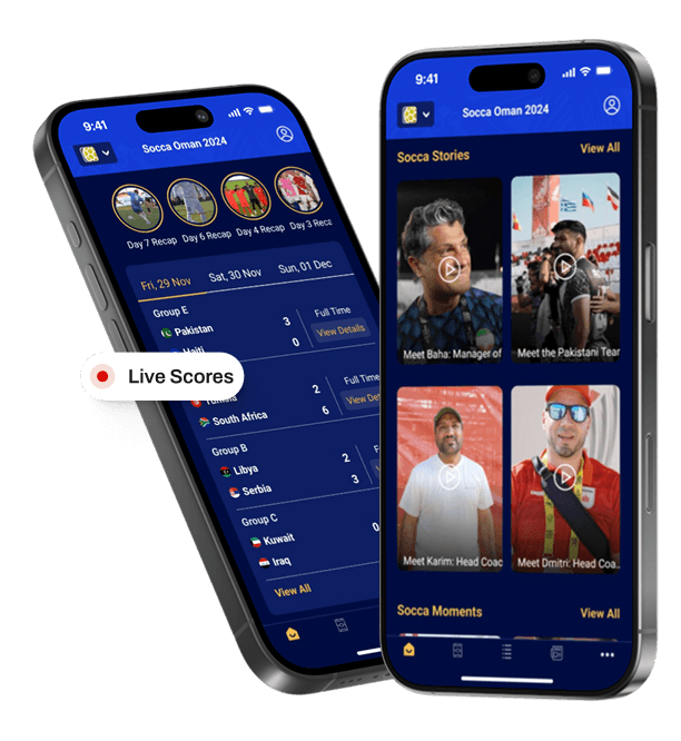 ISF Socca mobile app